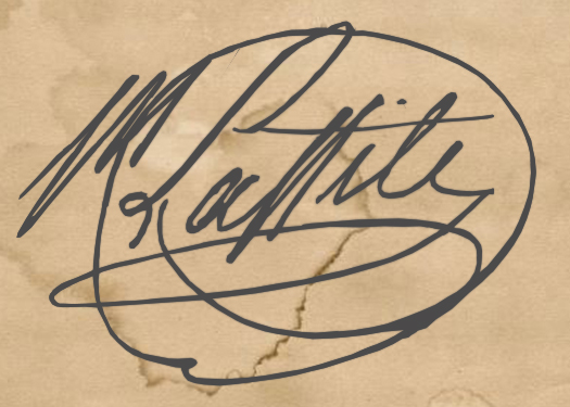 Jean Laffite's 1814 Signature